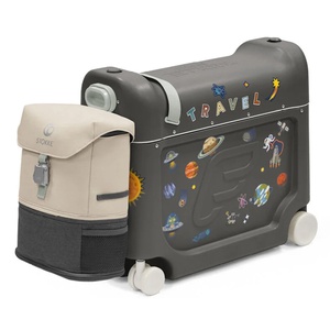 Ensemble voyage BEDBOX Stokke Midnight Grey