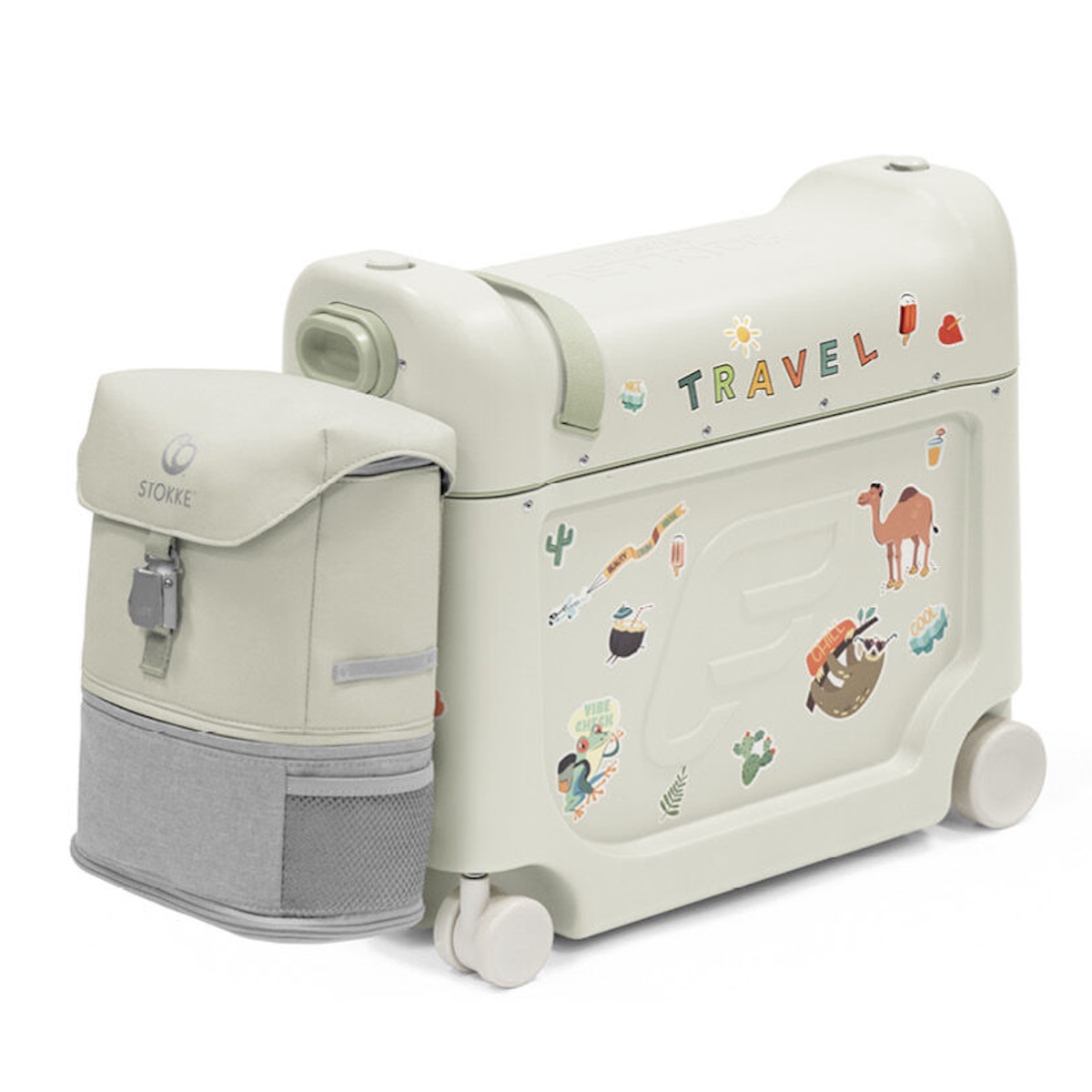 Ensemble voyage BEDBOX Stokke Sea Green