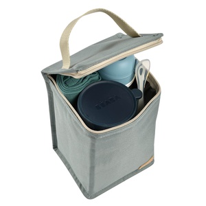 Estuche comida isotérmico Beaba verde salvia
