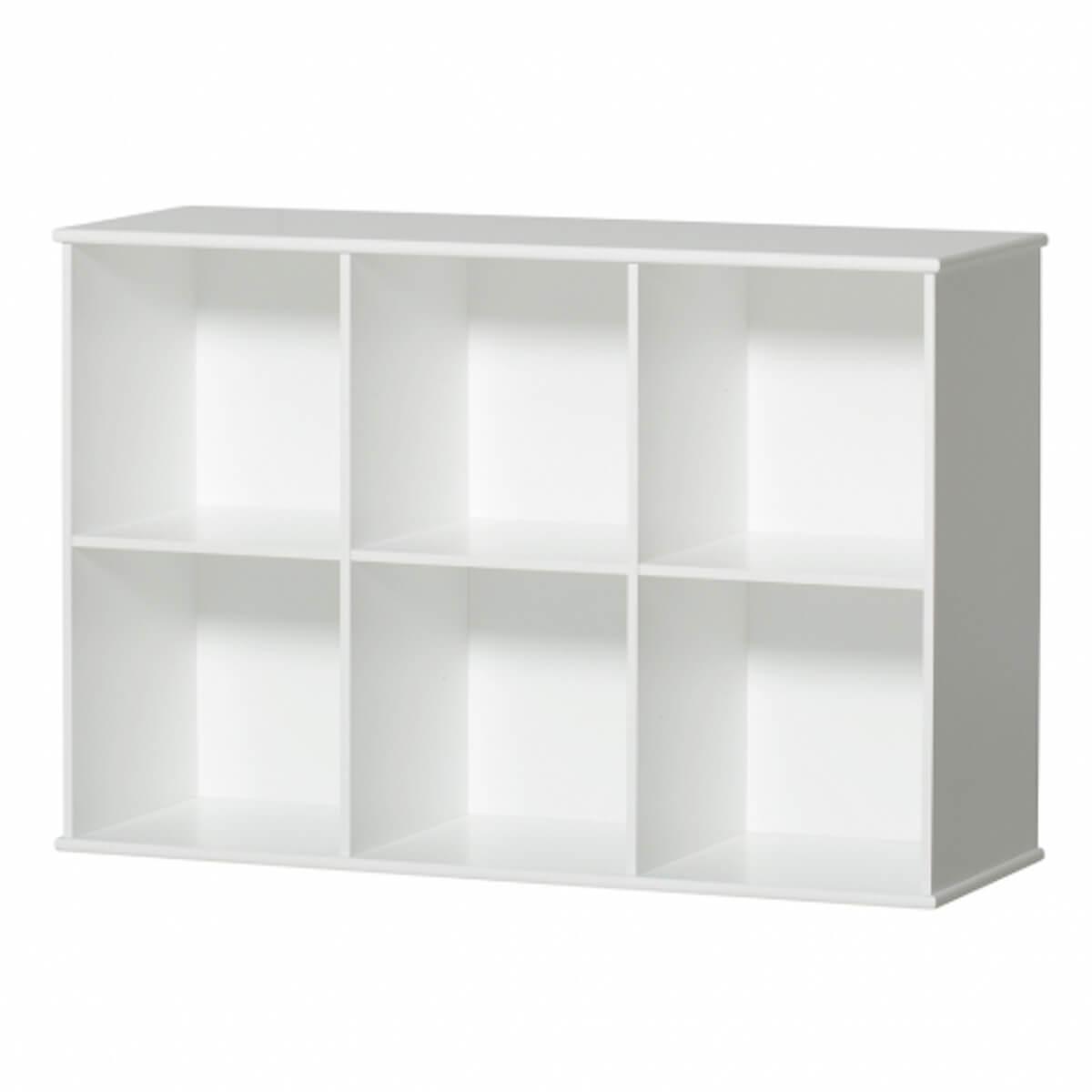 Etagère 106x71cm WOOD Oliver Furniture blanc