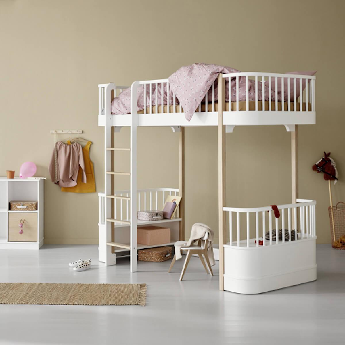 Etagère 106x71cm WOOD Oliver Furniture blanc