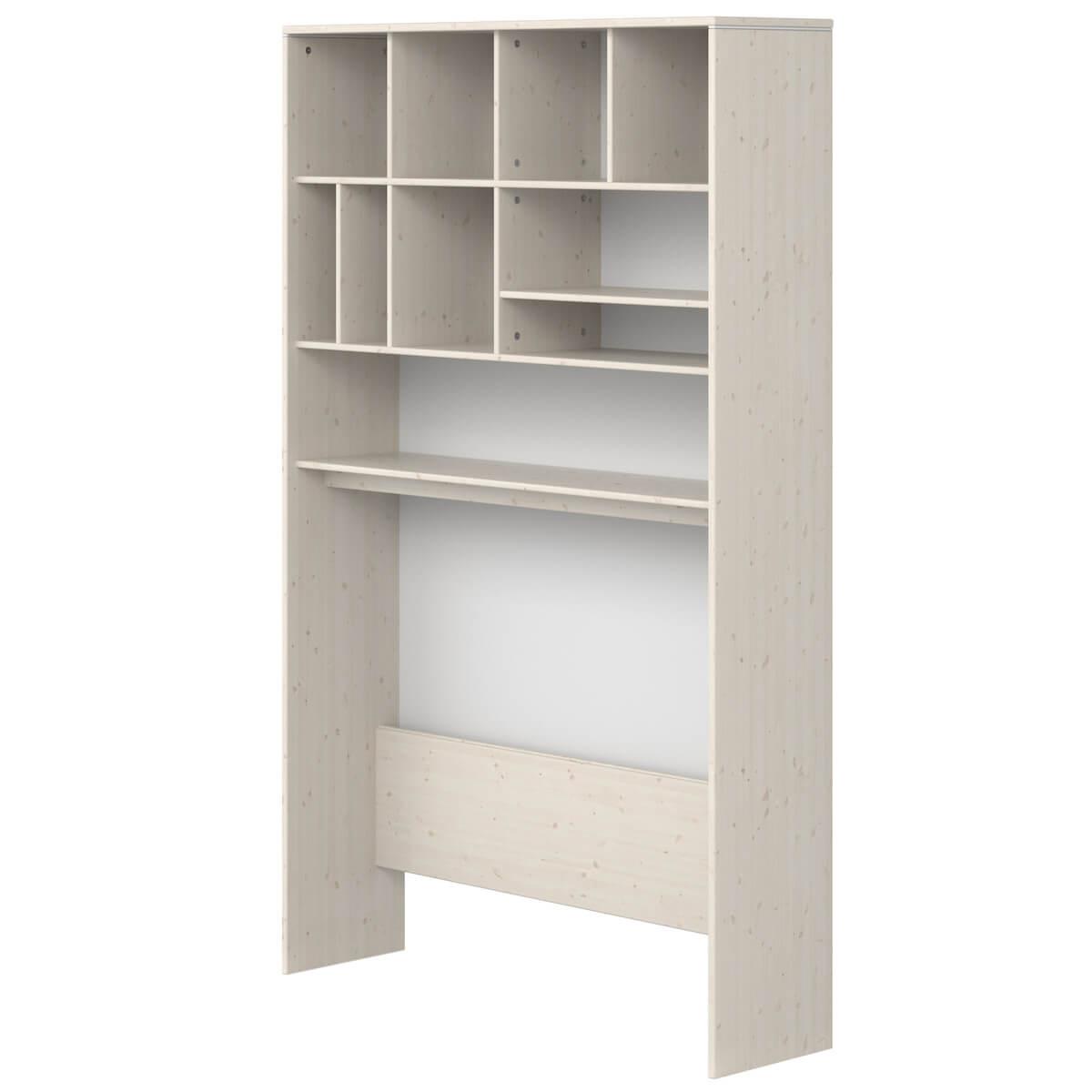 Etagère bureau-lit 126x203cm CLASSIC Flexa blanchi
