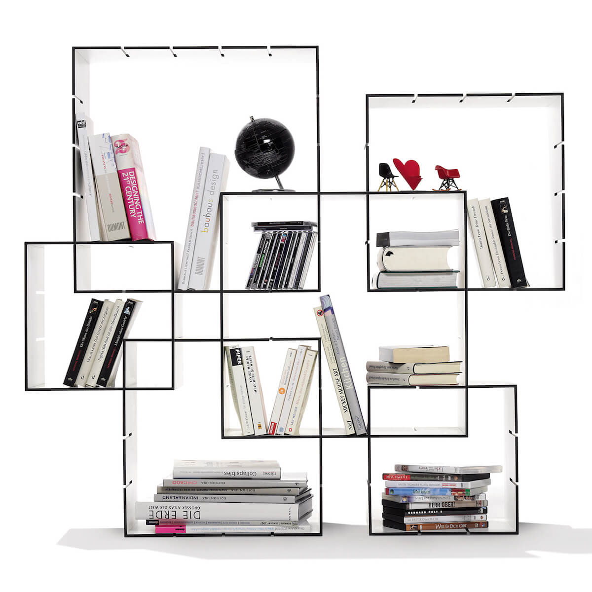 Étagère de sol 3pcs KONNEX Müller Small Living blanc