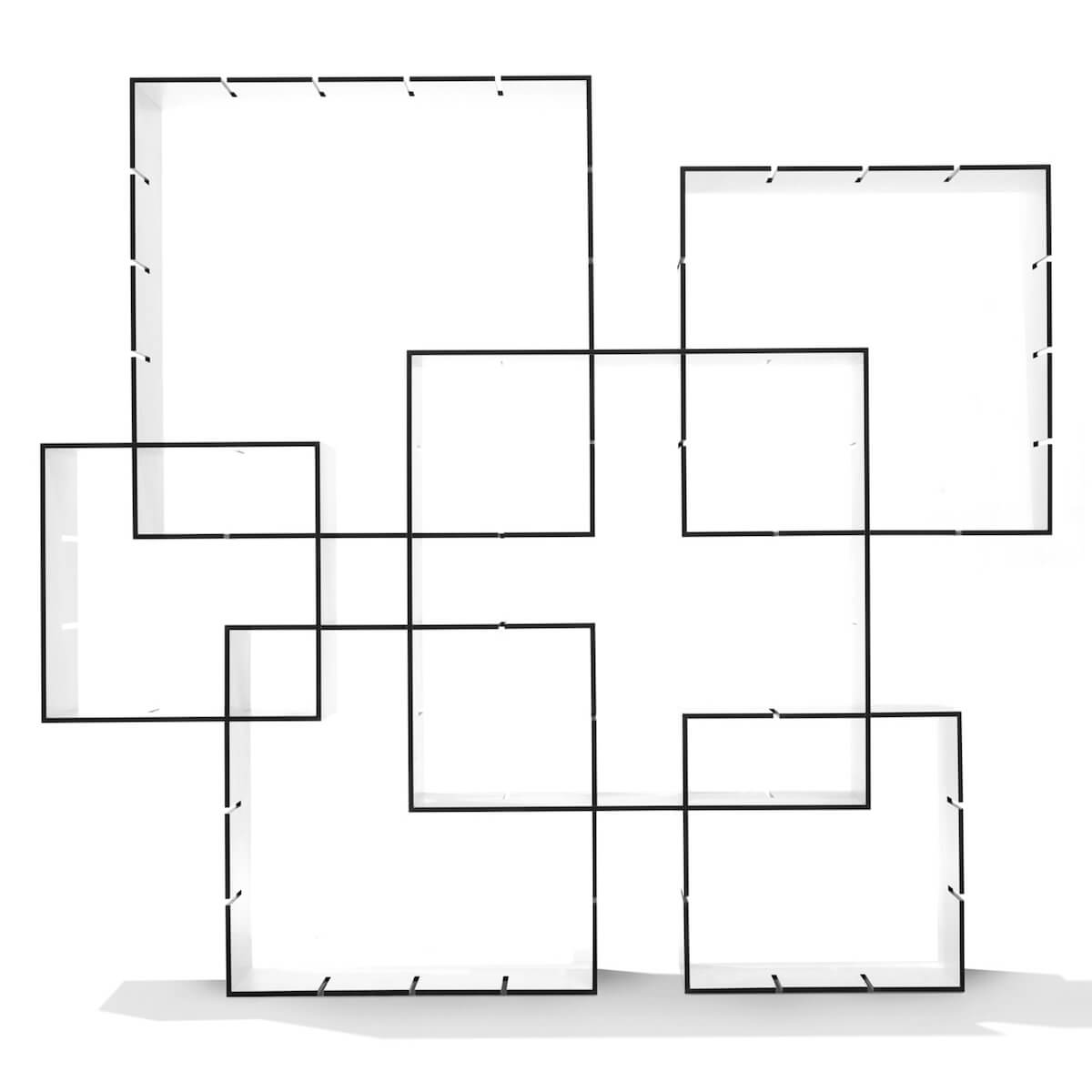 Étagère de sol 3pcs KONNEX Müller Small Living blanc