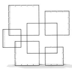 Étagère de sol 3pcs KONNEX Müller Small Living blanc