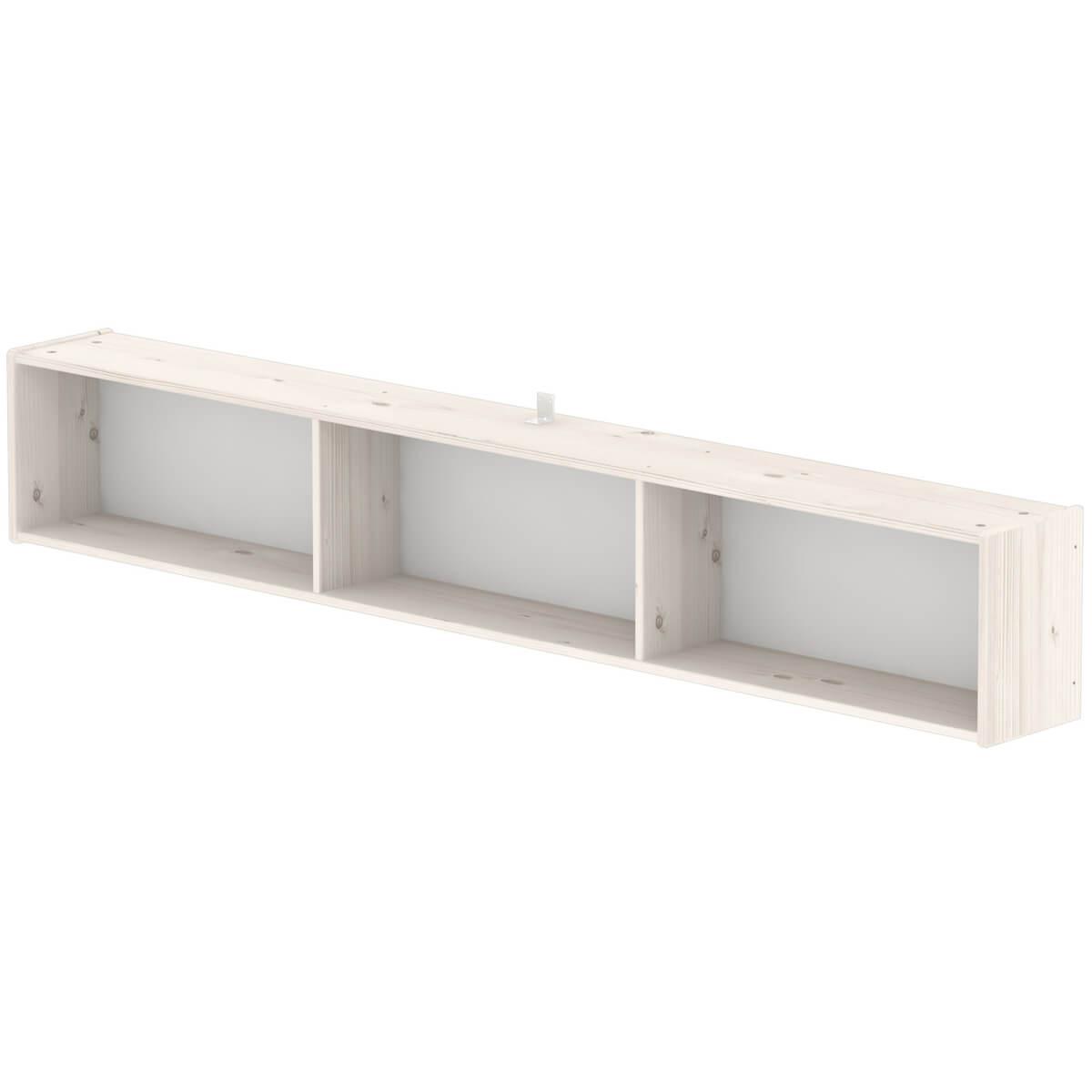 Etagère enfant 3 compartiments 190cm CLASSIC FLEXA blanc