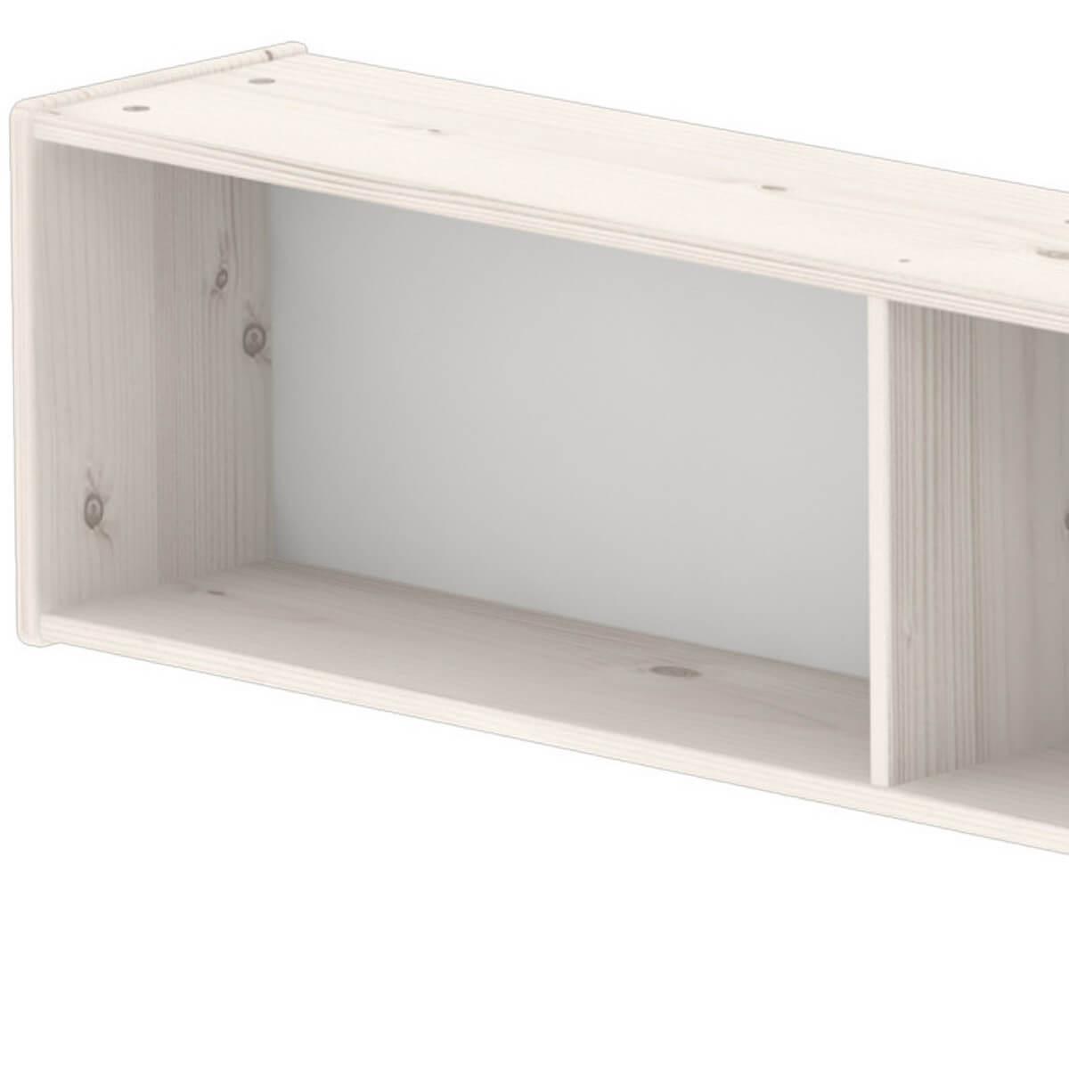 Etagère enfant 3 compartiments 190cm CLASSIC FLEXA blanc