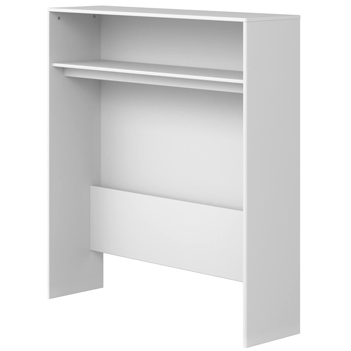 Etagère fixation lit 125x135cm STUDY CABBY Flexa blanc