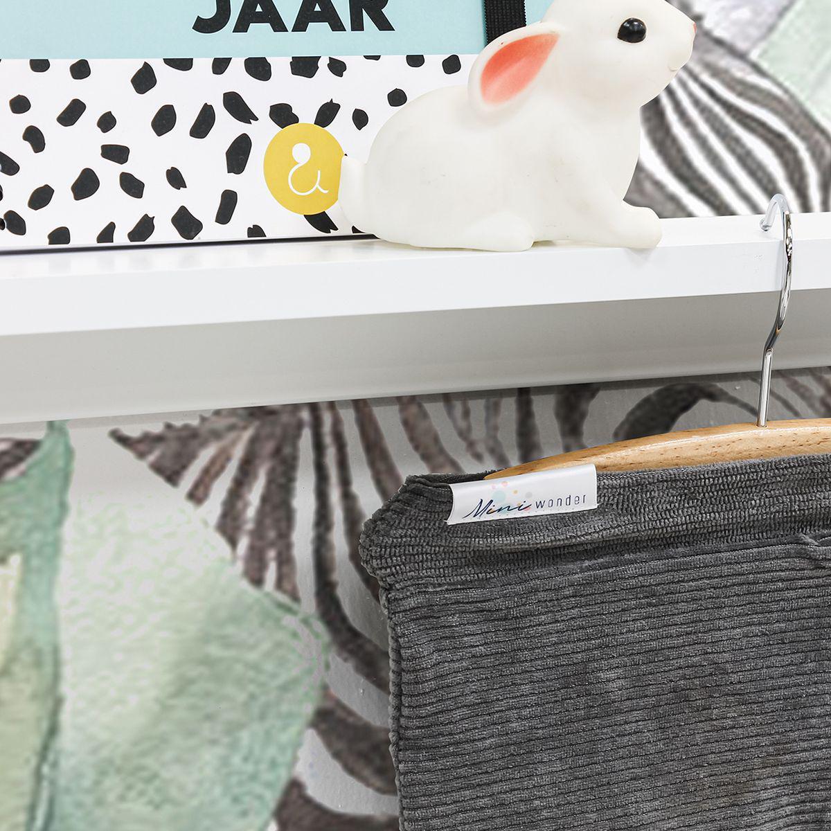 Étagère INDY Bopita blanc-naturel