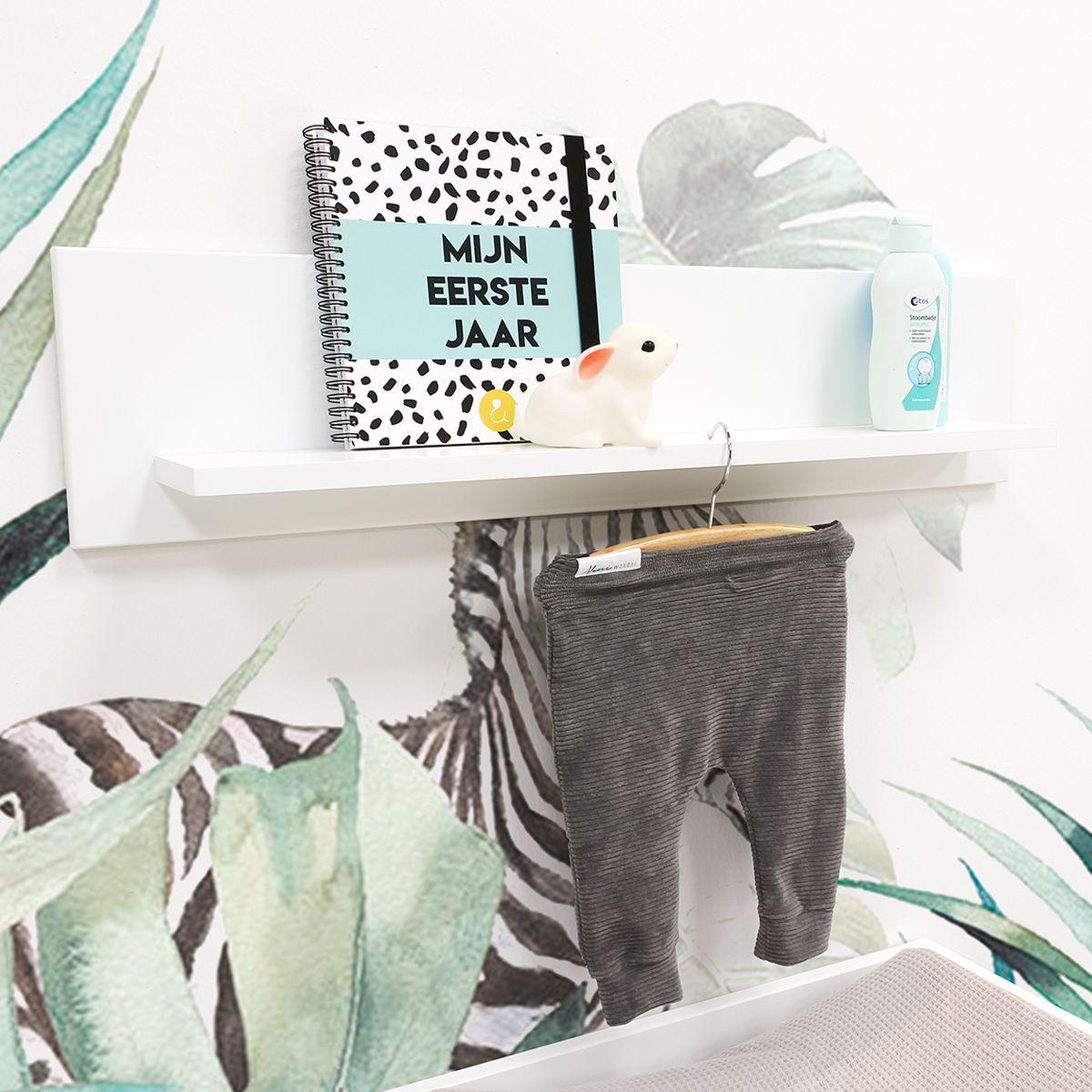 Étagère INDY Bopita blanc-naturel