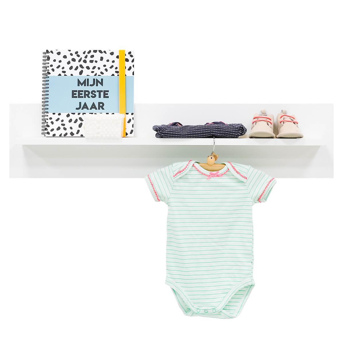 Étagère murale LOCKER Bopita blanc