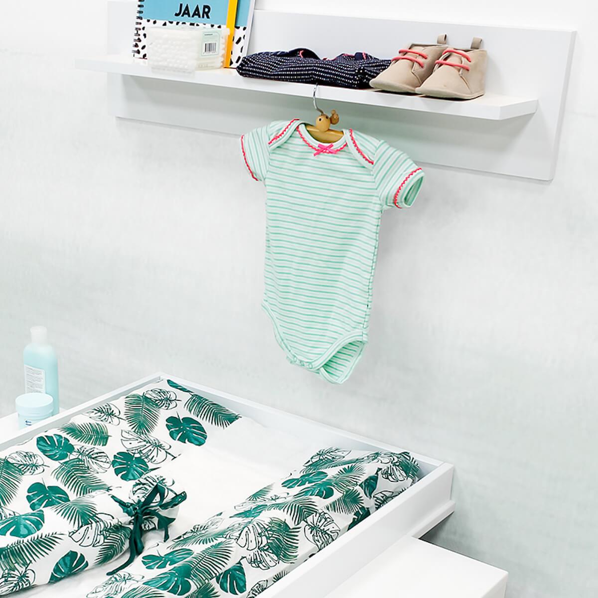 Étagère murale LOCKER Bopita blanc