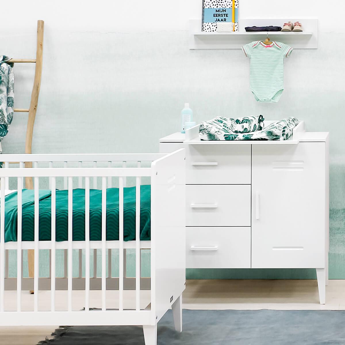 Étagère murale LOCKER Bopita blanc