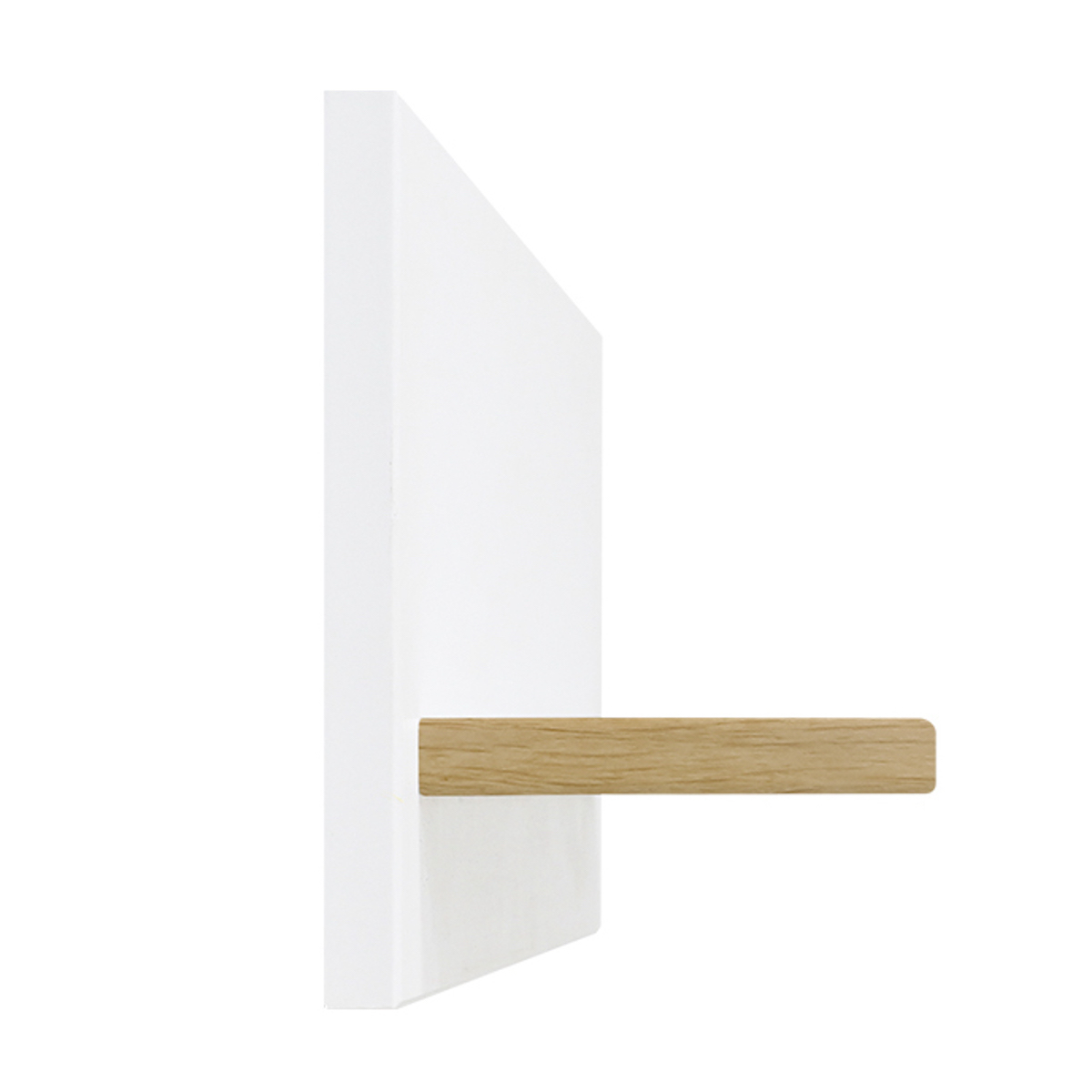 Étagère murale MIKA Bopita blanc chêne