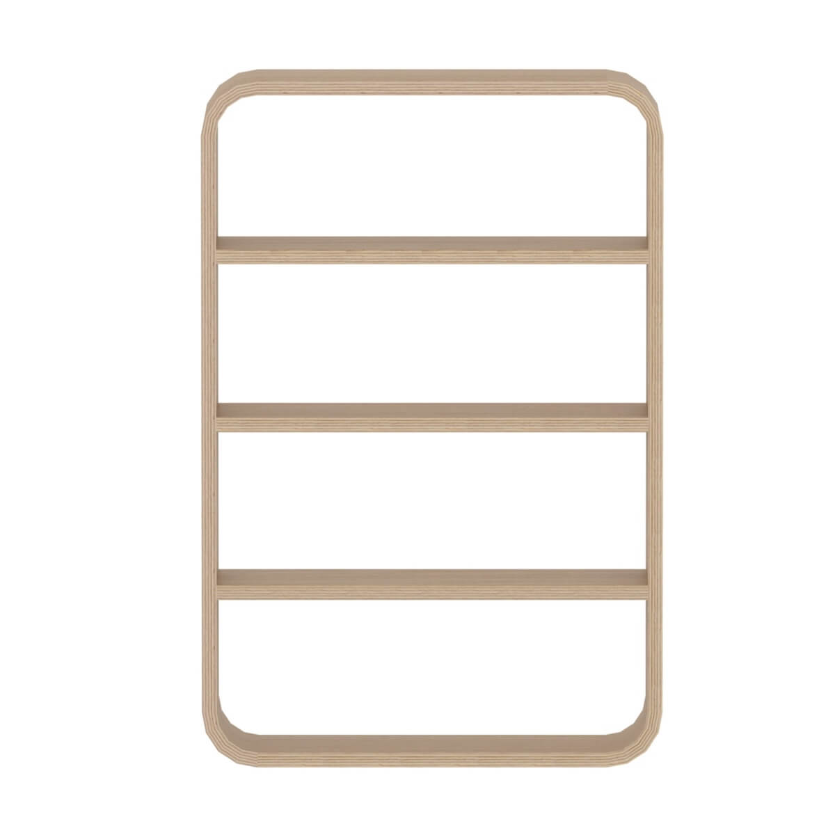 Etagères suspendues NOVA Flexa oak veneer plywood