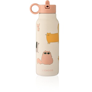 Falk Water Bottle 350ml Liewood Cats and Dogs sandy