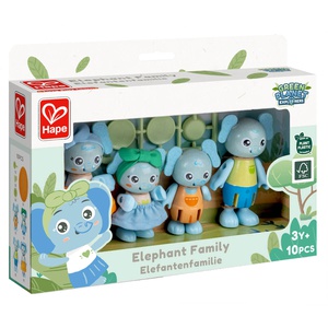 Famille d'éléphants Hape