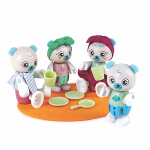 Famille d'ours polaires Hape
