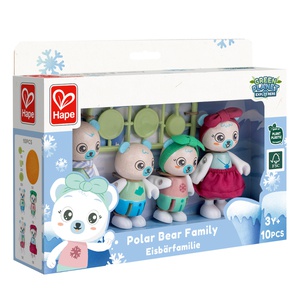 Famille d'ours polaires Hape