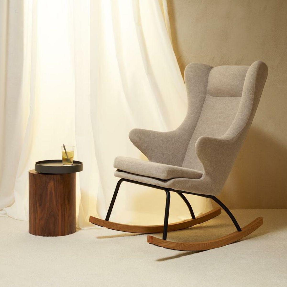 Fauteuil à bascule adulte DE LUXE Quax Clay