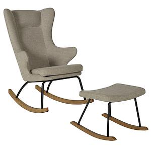 Fauteuil à bascule adulte DE LUXE Quax Clay