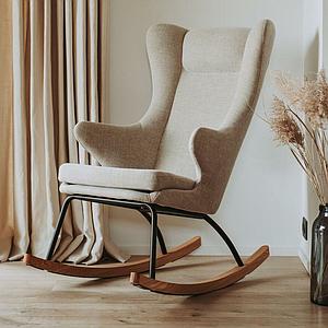 Fauteuil à bascule adulte DE LUXE Quax Clay