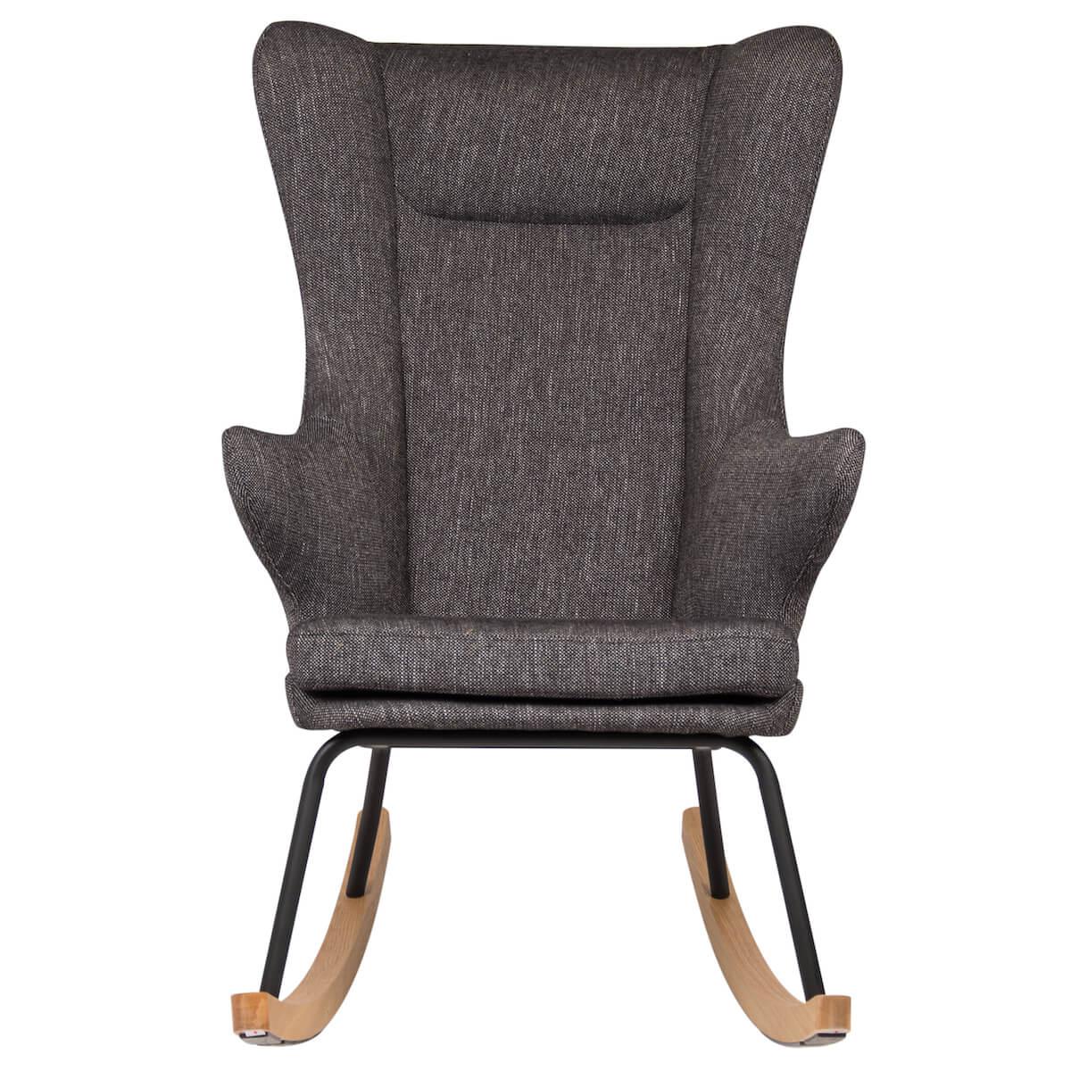 Fauteuil à bascule adulte DE LUXE Quax noir