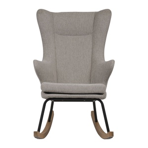 Fauteuil à bascule adulte DE LUXE Quax Sand grey