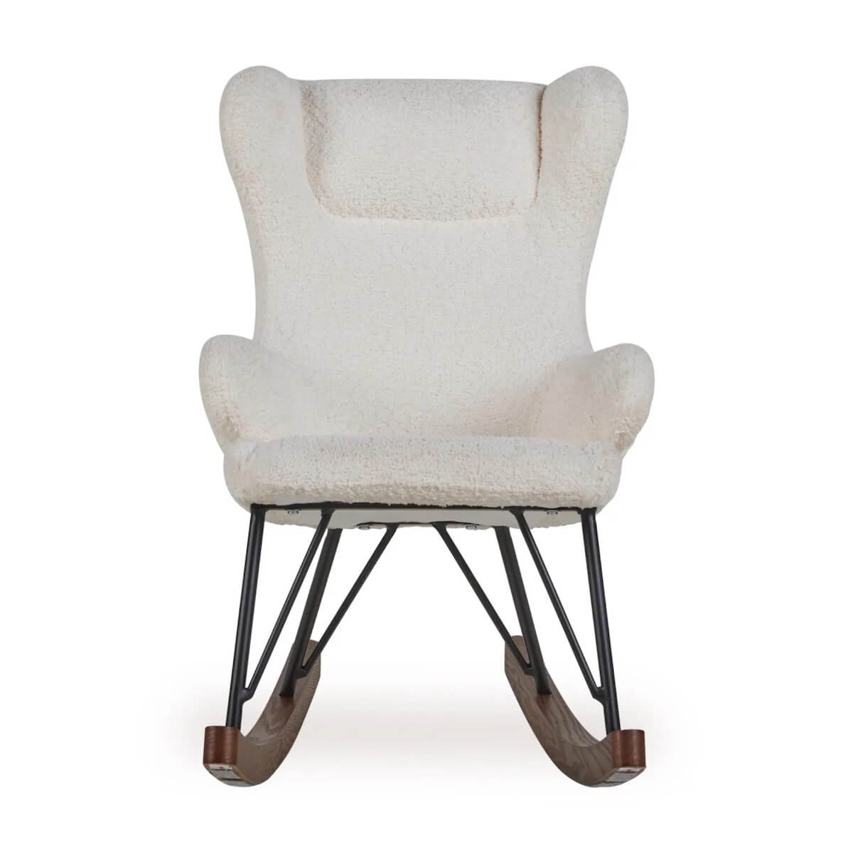 Fauteuil à bascule enfant DE LUXE Quax Creme