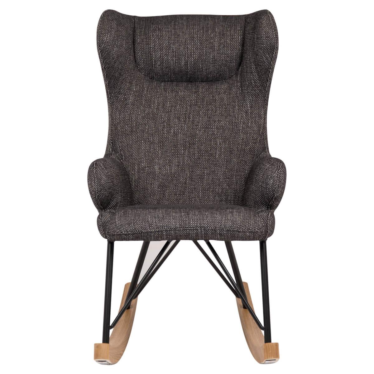 Fauteuil à bascule enfant DE LUXE Quax noir