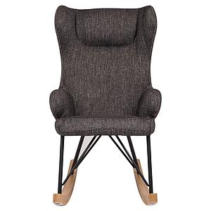 Fauteuil à bascule enfant DE LUXE Quax noir
