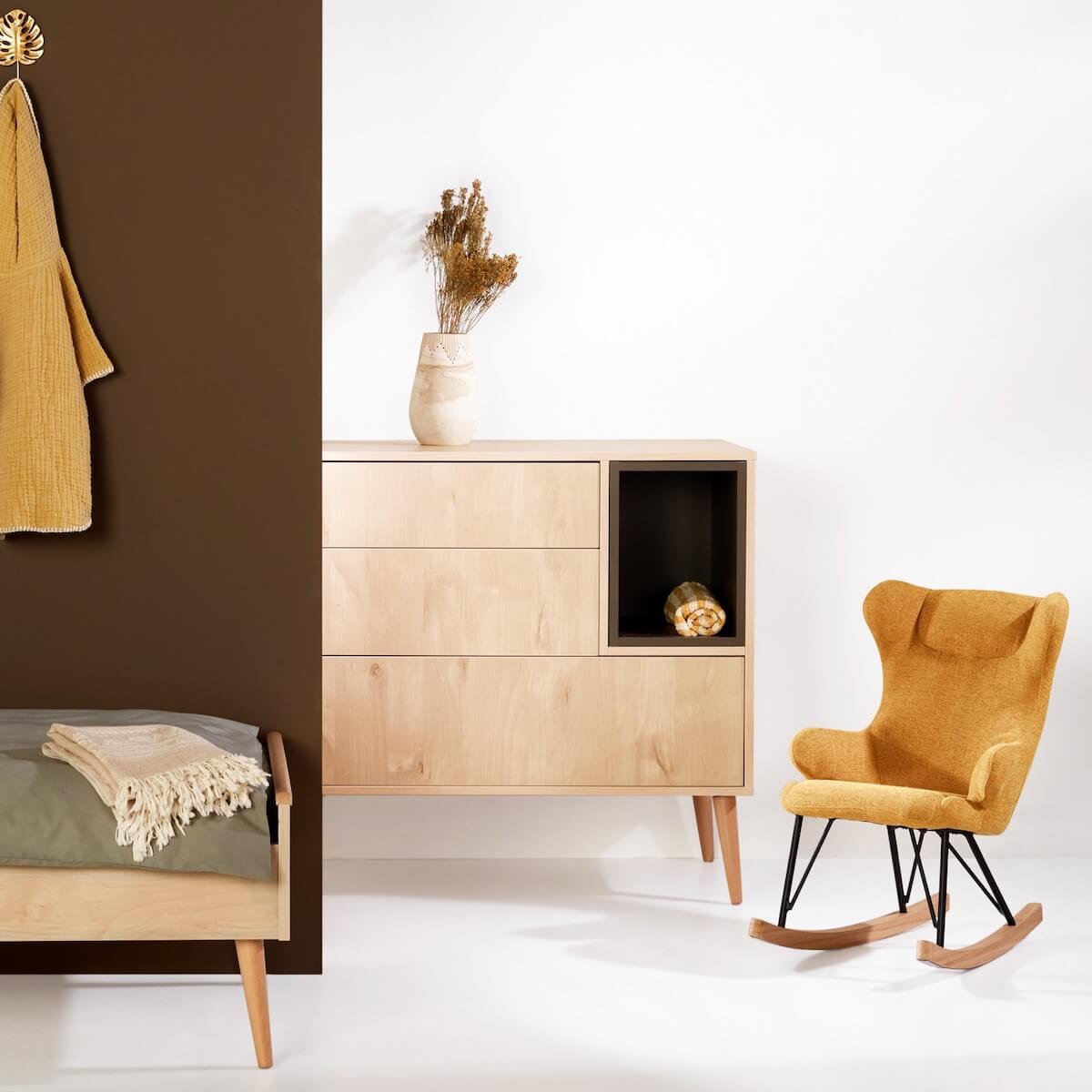 Fauteuil à bascule enfant DE LUXE Quax Saffran