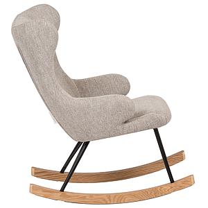 Fauteuil à bascule enfant DE LUXE Quax Sand grey