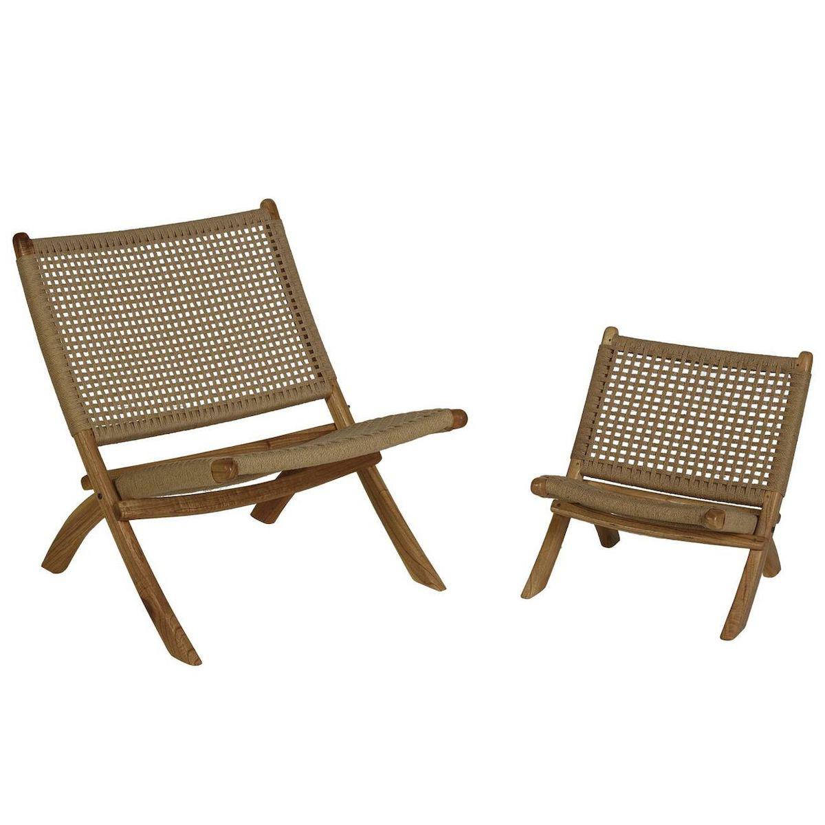 Fauteuil adulte LOOM ROPE Quax