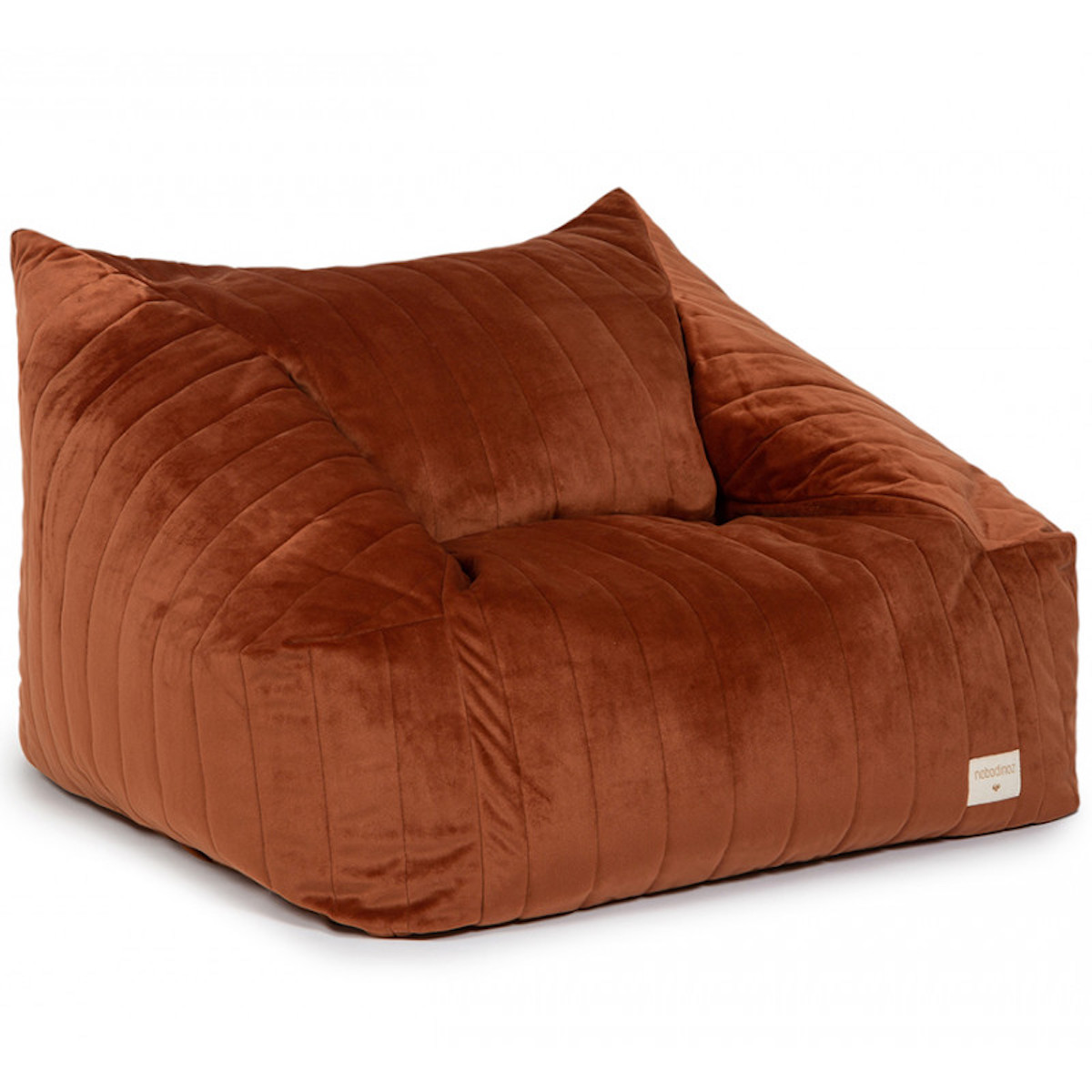 Fauteuil enfant CHELSEA Nobodinoz Wild Brown