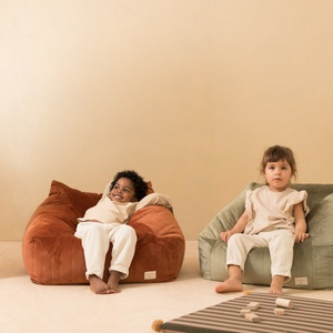 Fauteuil enfant CHELSEA Nobodinoz Wild Brown