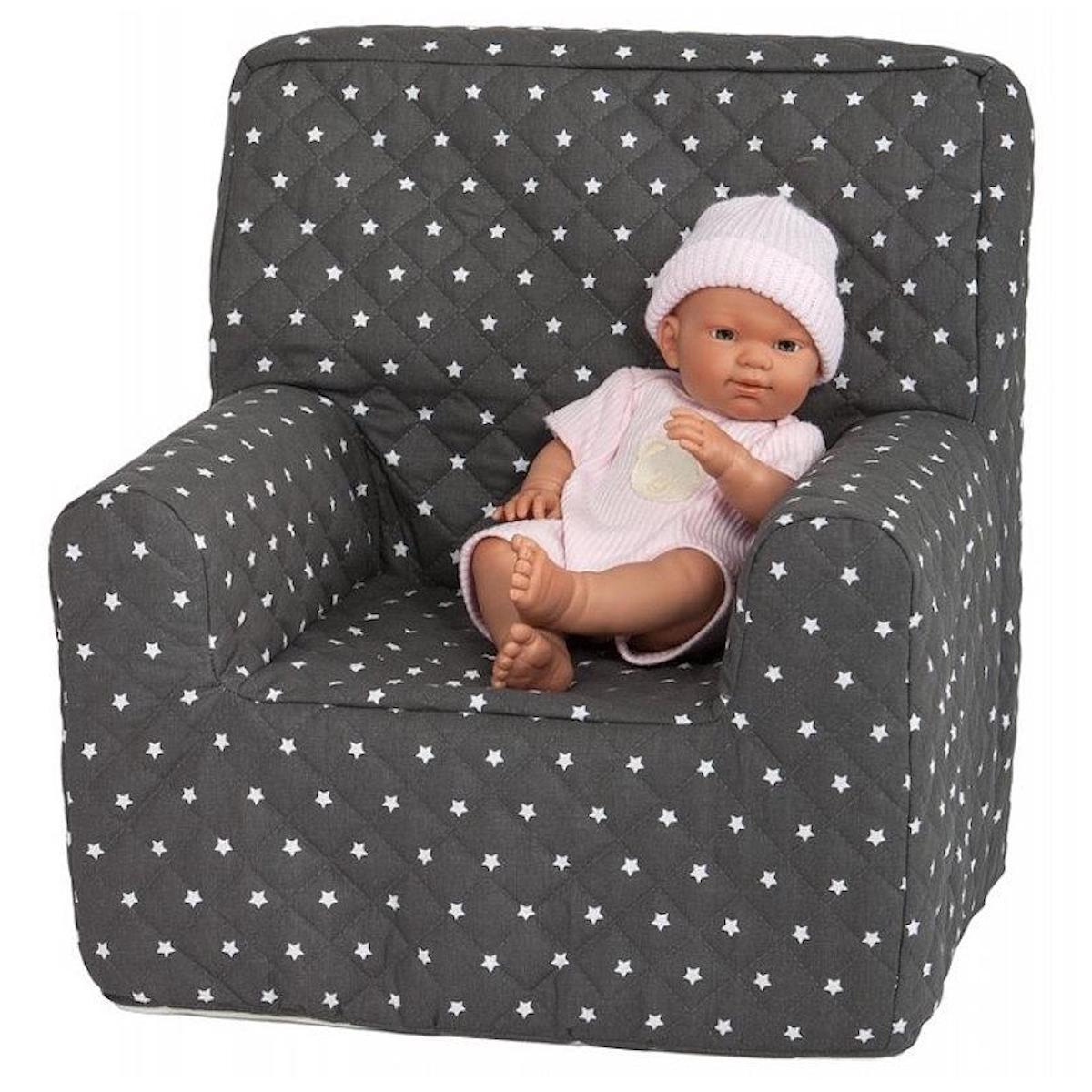 Fauteuil enfant STARS gris