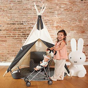 Fauteuil enfant STARS gris