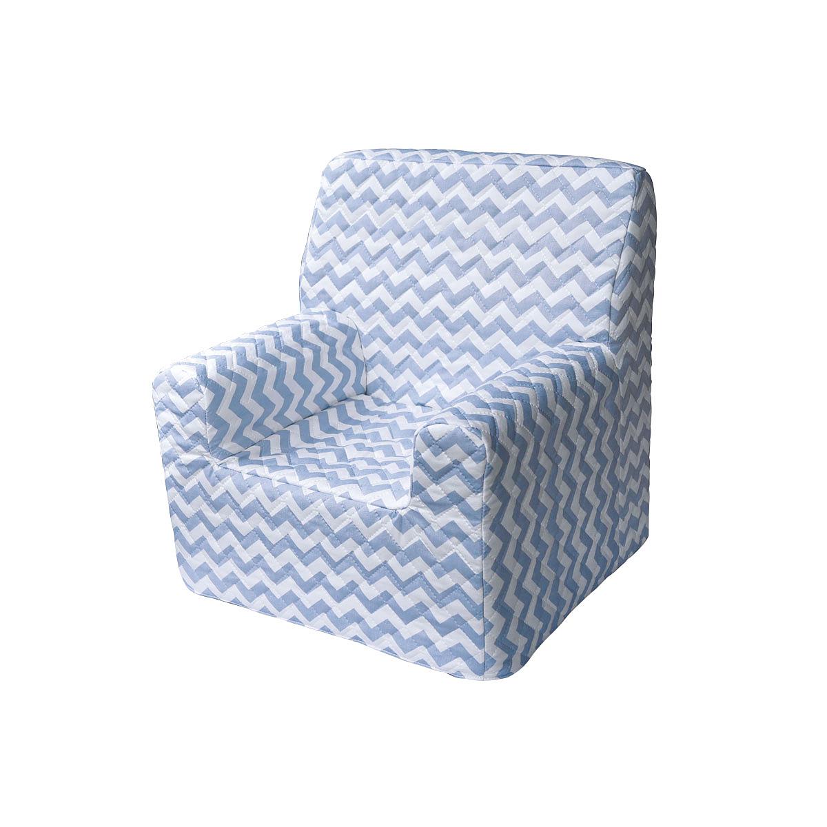 Fauteuil enfant ZIG ZAG Abitare Kids bleu clair