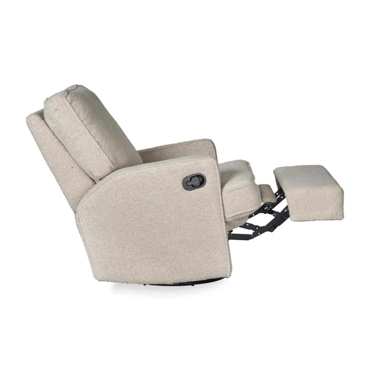 Fauteuil Recliner SWIVEL & GLIDING Quax taupe