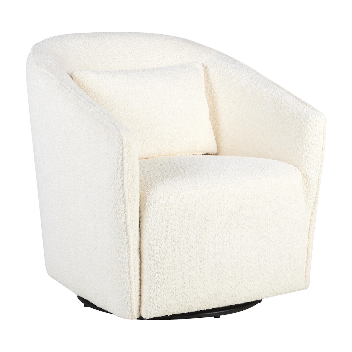 Fauteuil SWIVEL & GLIDING GOMI Quax cream