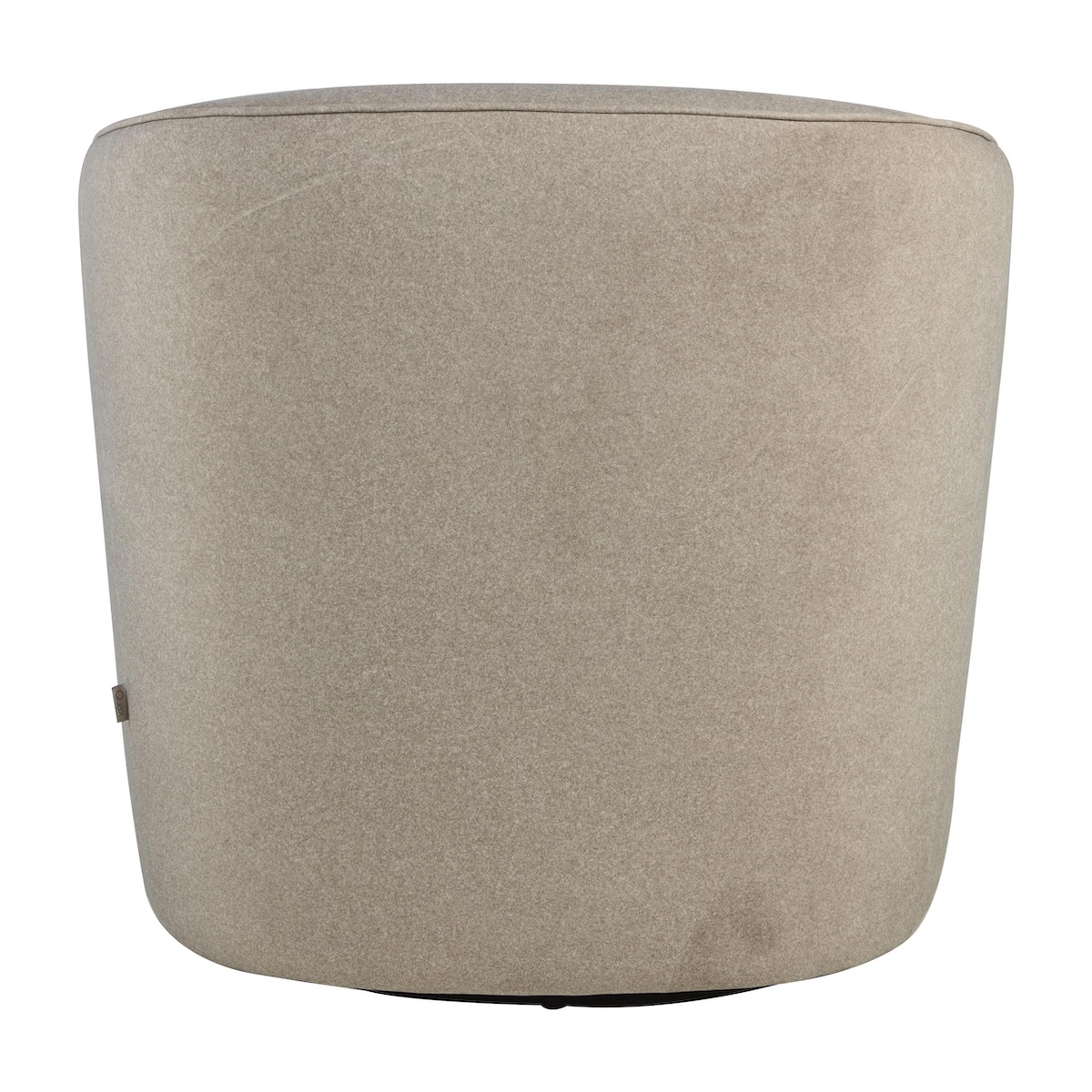Fauteuil SWIVEL & GLIDING GOMI Quax mohair latte