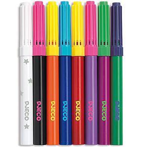 Feutres magiques-par 10 LES COULEURS POUR LES PETITS Djeco