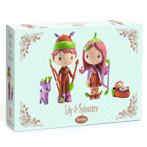Figurine Lily & Sylvestre TINYLY Djeco
