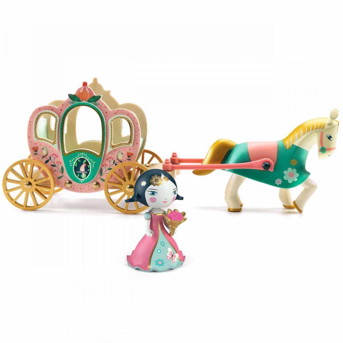 Figurine Mila & Ze carrosse MONDE IMAGINAIRE Djeco