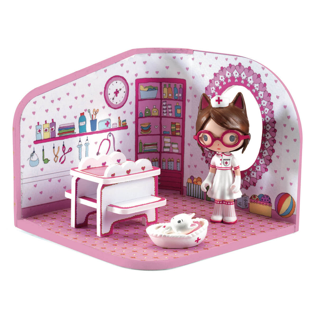 Figurine Milou tinyshop MONDE IMAGINAIRE Djeco
