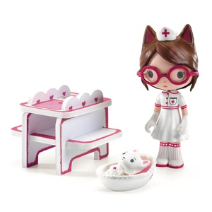 Figurine Milou tinyshop MONDE IMAGINAIRE Djeco