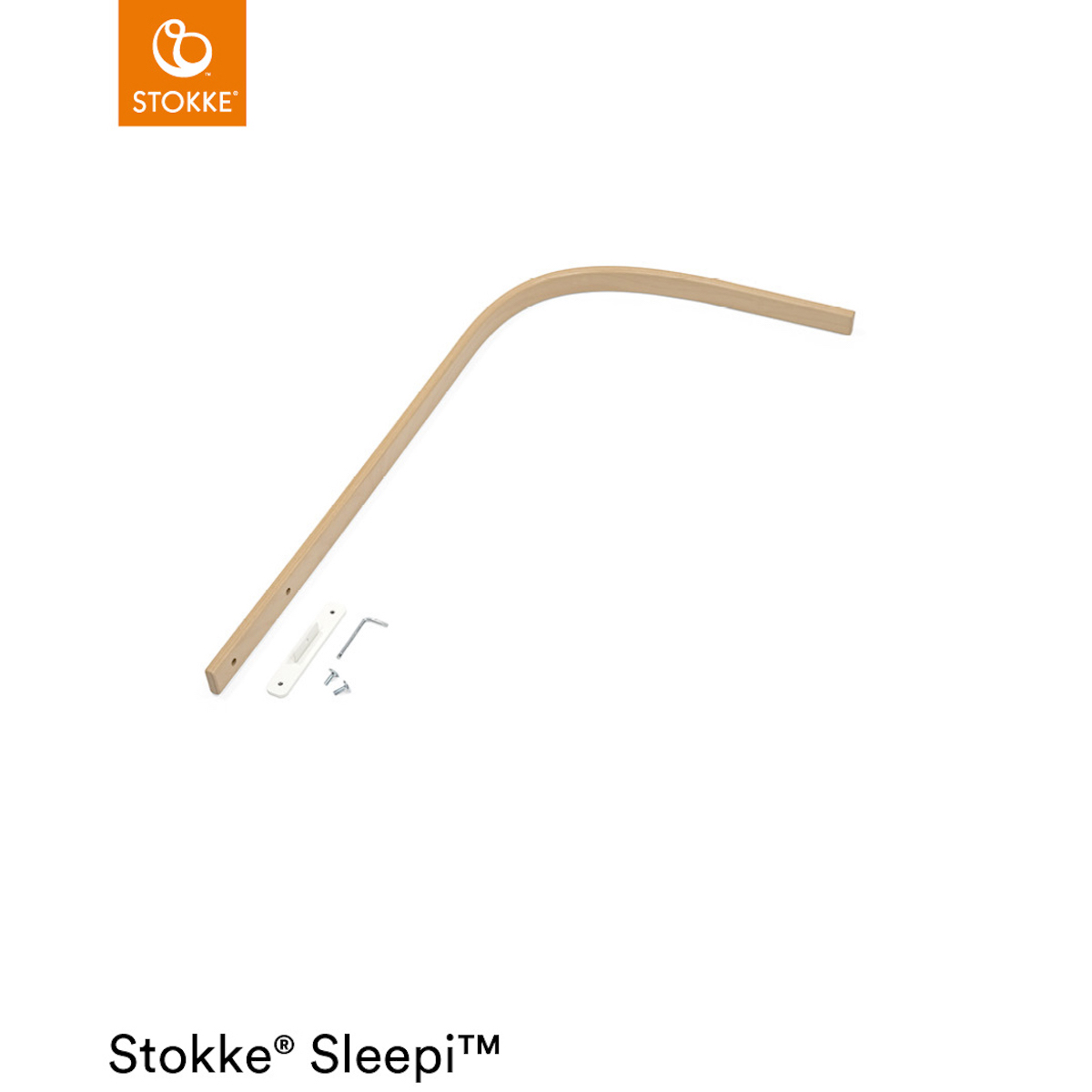 Flèche de lit SLEEPI V3 Stokke naturel
