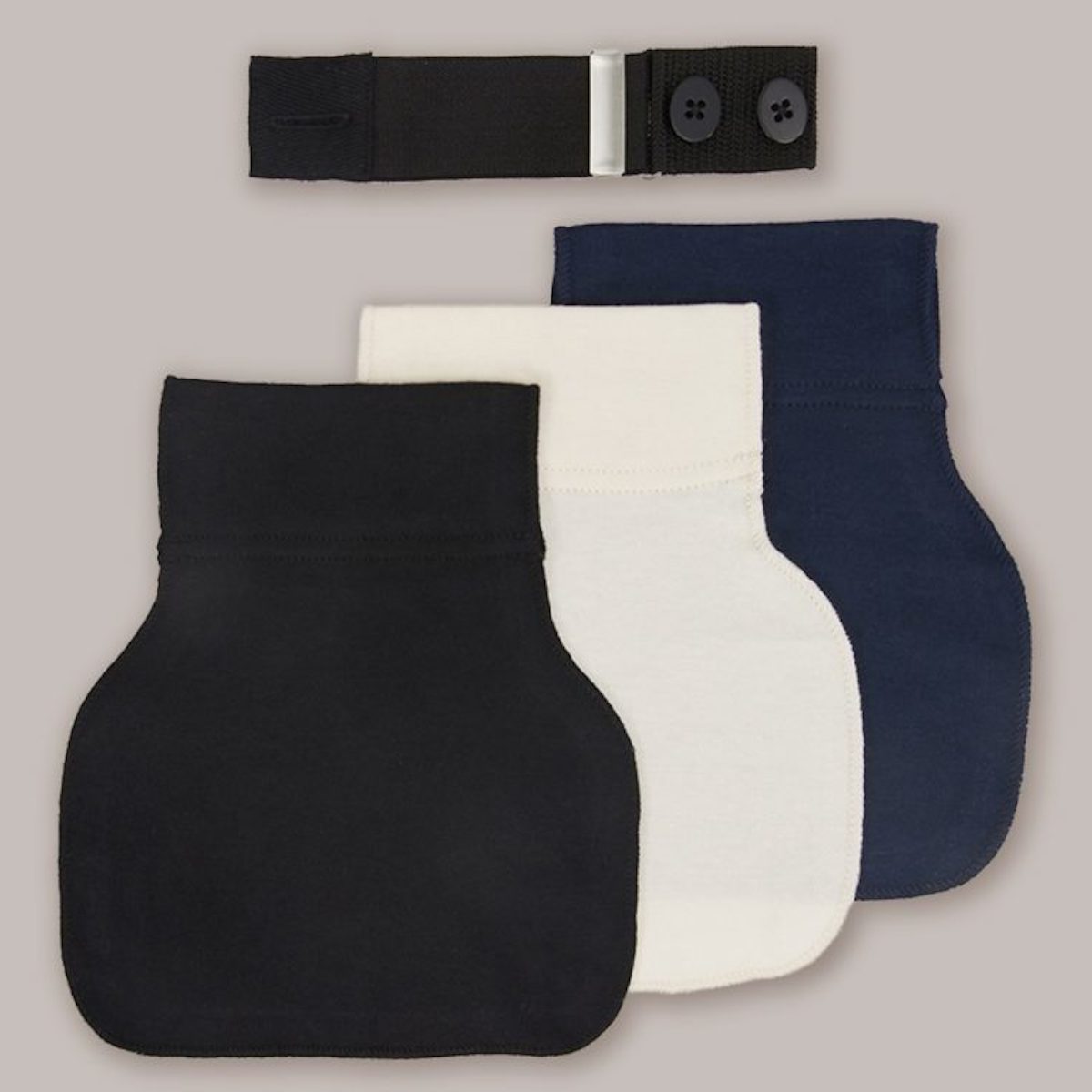 Flexibelt Extension de Ceinture Uni Carriwell Noir Marine Blanc