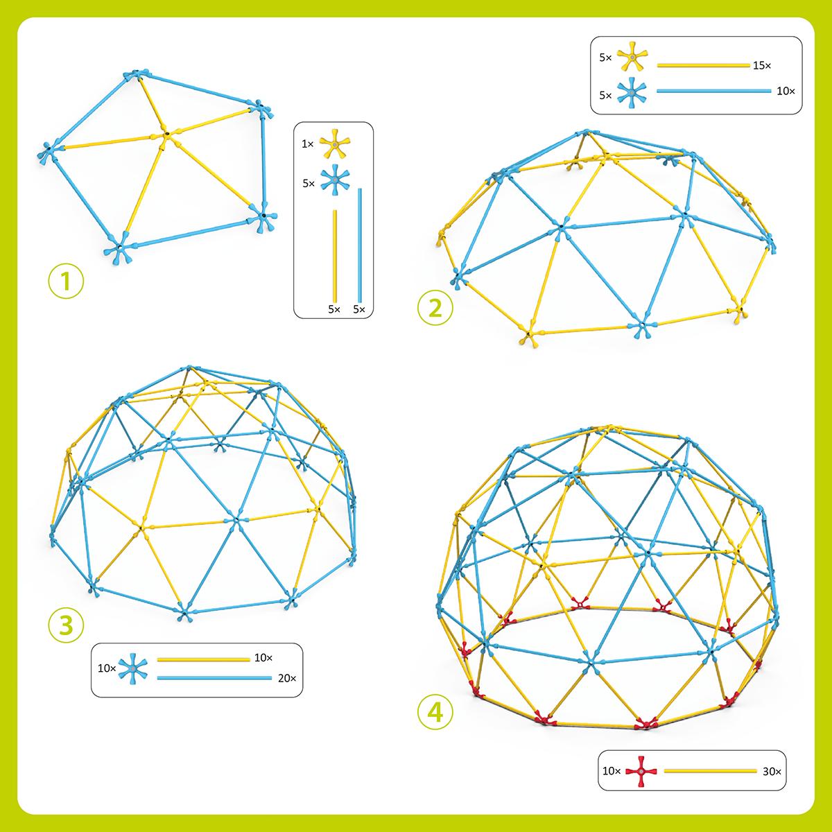 Flexistix ensemble de groupe XXL Beleduc